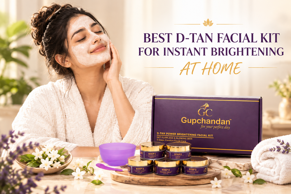 BEST D-TAN FACIAL KIT FOR INSTANT BRIGHTENING AT HOME