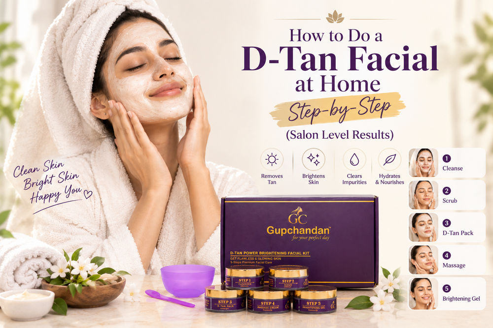 How to Do a D-Tan Facial at Home Step-by-Step (Salon-Level Results)