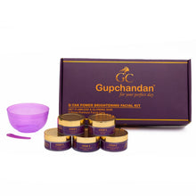 Gupchandan D-TAN Power Brightening Facial Kit | 4 Complete Facials